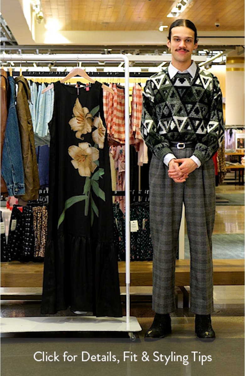 Drop Waist Floral Maxi Dress, sales video thumbnail