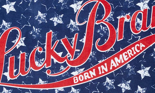 Lucky Brand Star Cotton Beach Towel