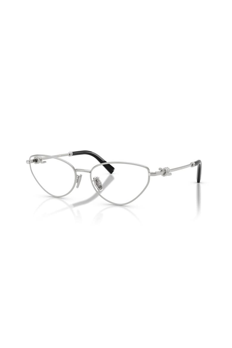 56mm Cat Eye optical glasses, Main, color, Silver