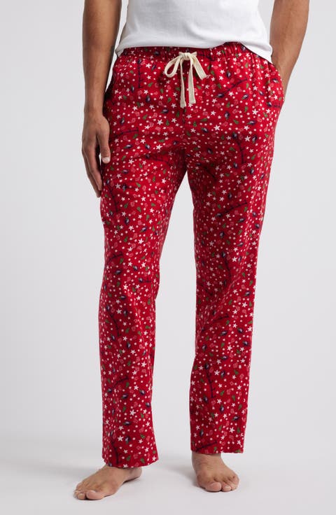 Holiday Print Flannel Lounge Pants