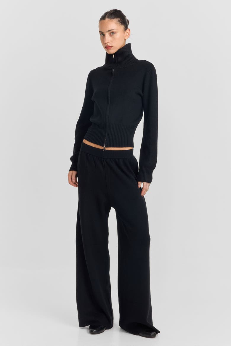 Clarisse Knit Pant, Alternate, color, Black