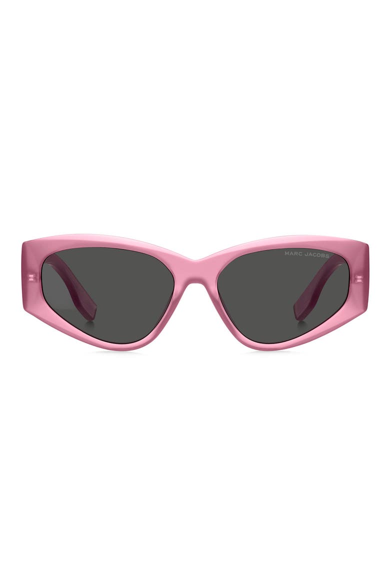 56mm Gradient Cat Eye Sunglasses, Main, color, 08KJ-IR