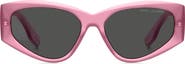 Marc Jacobs 56mm Gradient Cat Eye Sunglasses