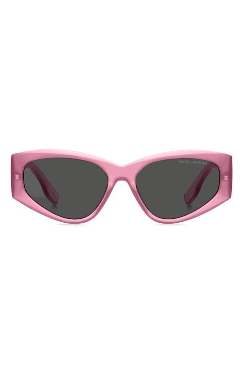 Marc Jacobs Marc 803s Nylon Cat-eye Sunglasses In Pink