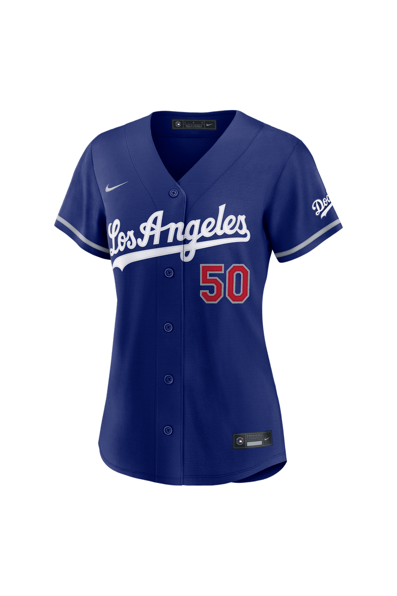Women's Nike Mookie Betts Royal Los Angeles Dodgers Alternate Stadium Jersey, Alternate, color, Deep Royal