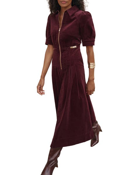 Corduroy Maxi Dress