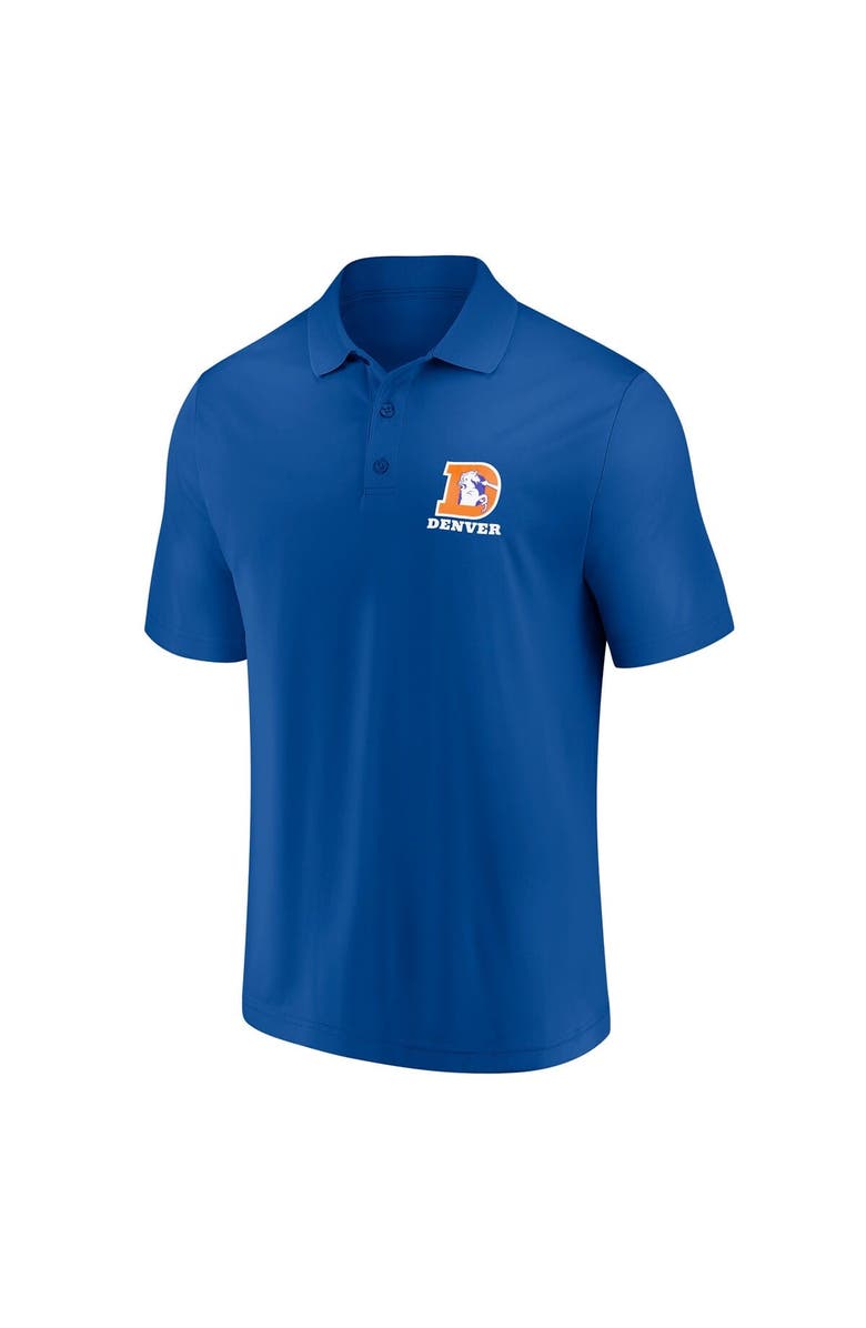FANATICS Men's Fanatics Royal Denver Broncos Vintage Polo, Alternate, color, Royal