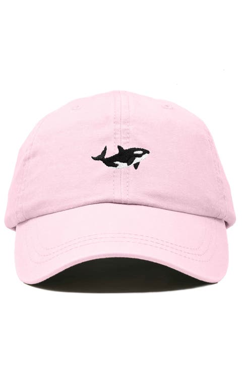 Killer Whale Embroidered Dad Hat
