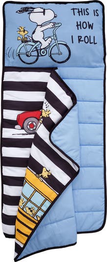 Snoopy & Woodstock Peanuts Transportation Toddler Nap Mat