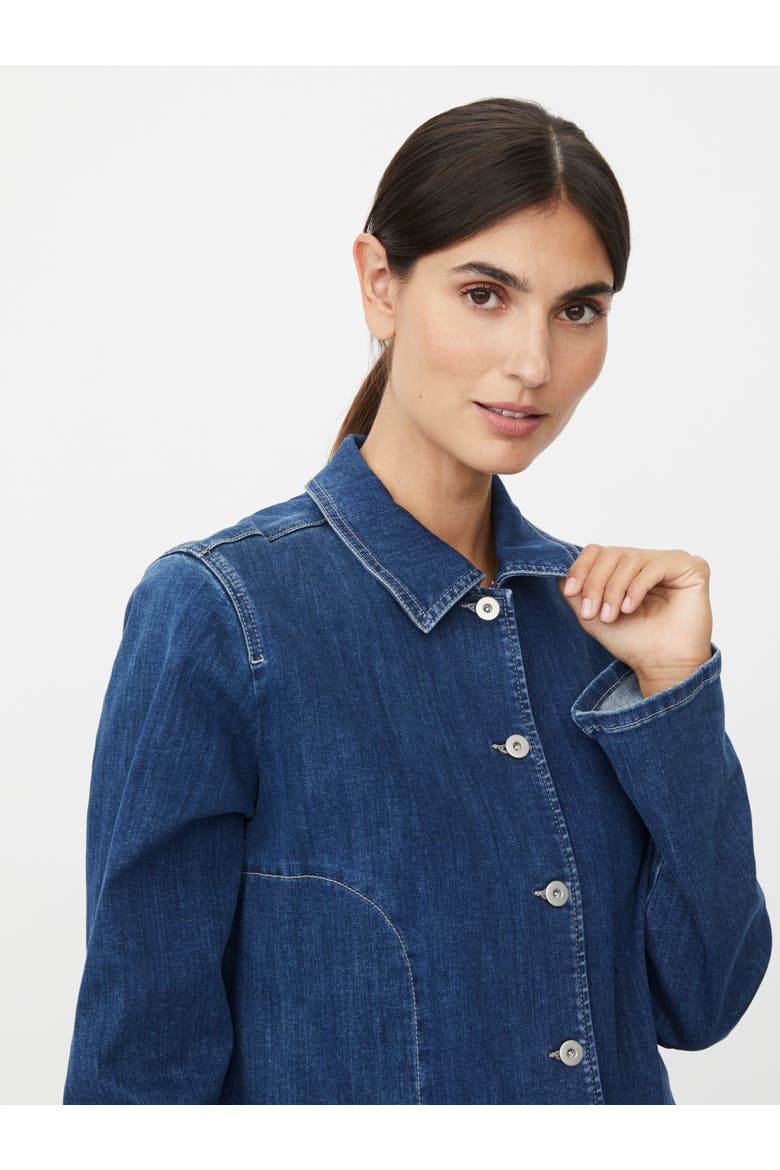 Denim Jacket, Alternate, color, Blue Denim