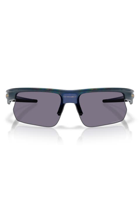 BiSphaera™ 68mm Oversize Gradient Prizm™ Rectangular Sunglasses