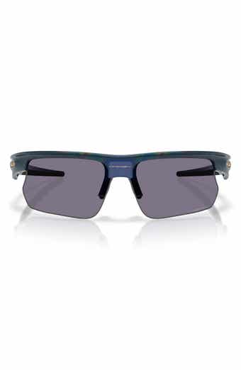 Bisphaera 68mm Prizm™ Gradient Oversize Polarized Rectangular Sunglasses