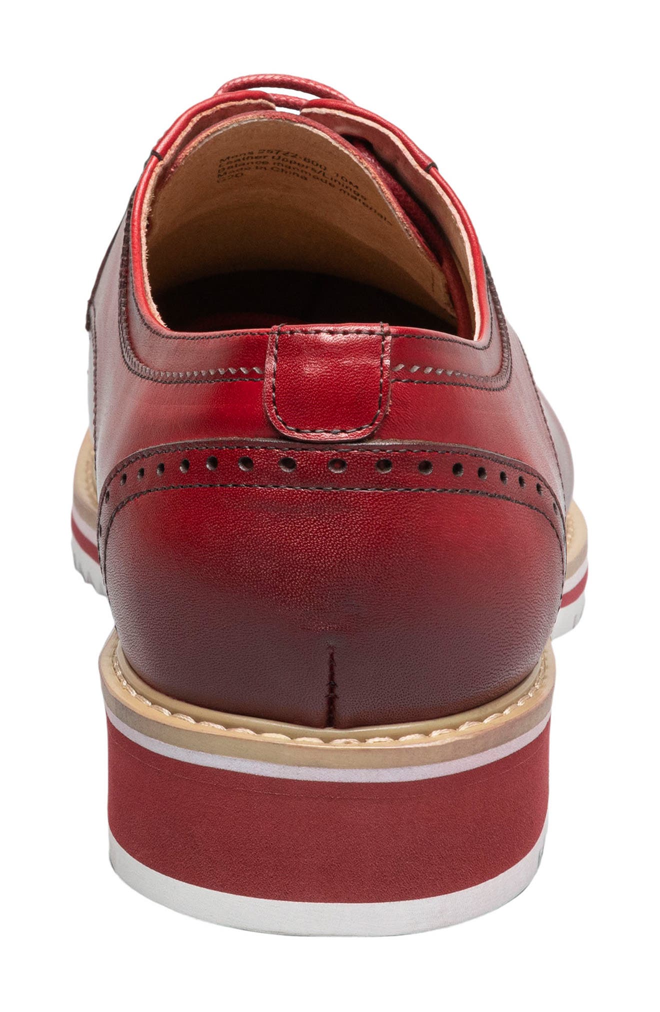 Barringer Derby, Alternate, color, RED