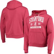 LEAGUE COLLEGIATE WEAR Men's League Collegiate Wear Cardinal Stanford Cardinal Volume Up Essential Fleece Pullover Hoodie