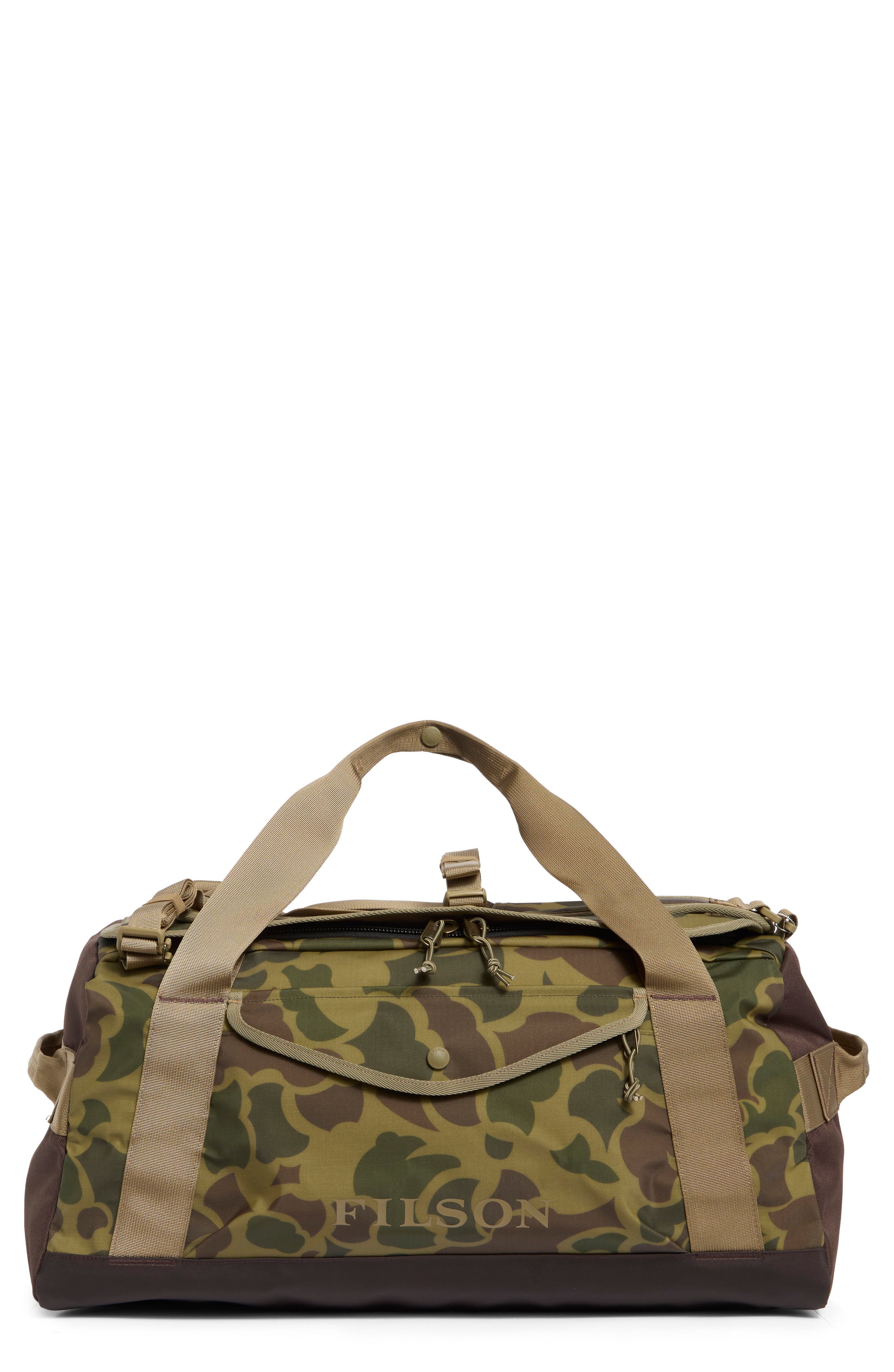 All-Weather 50L Duffle, Main, color, TUNDRA SHRUB CAMO