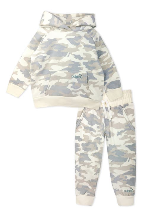 Kids' Alex Camo Print Hoodie & Joggers Set