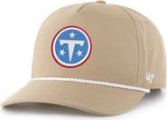 '47 Men's '47  Khaki Tennessee Titans Primary Logo Rope Hitch Adjustable Hat