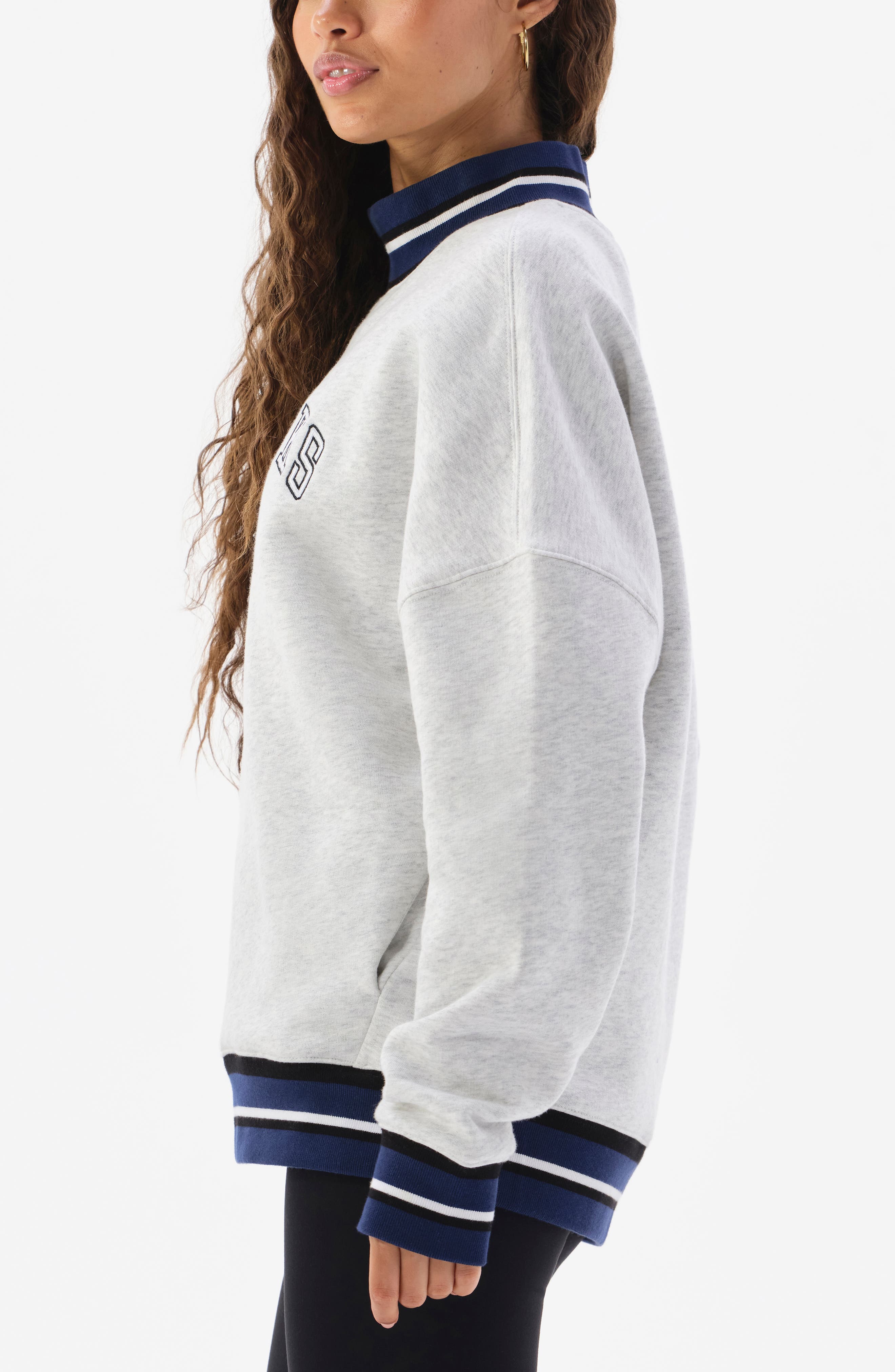 Off Season Philadelphia Eagles Mock Neck Graphic Sweatshirt (Women ...