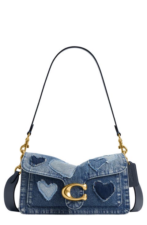 Soft Tabby Denim Shoulder Bag