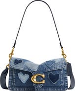 COACH Soft Tabby Denim Shoulder Bag