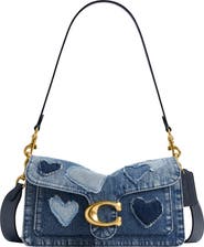 COACH Soft Tabby Denim Shoulder Bag