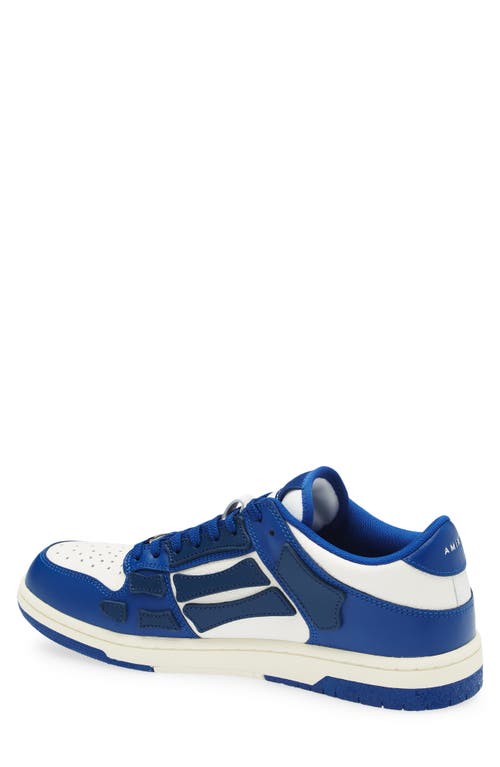 Amiri Low-top Leather Sneakers With Perforated Upper