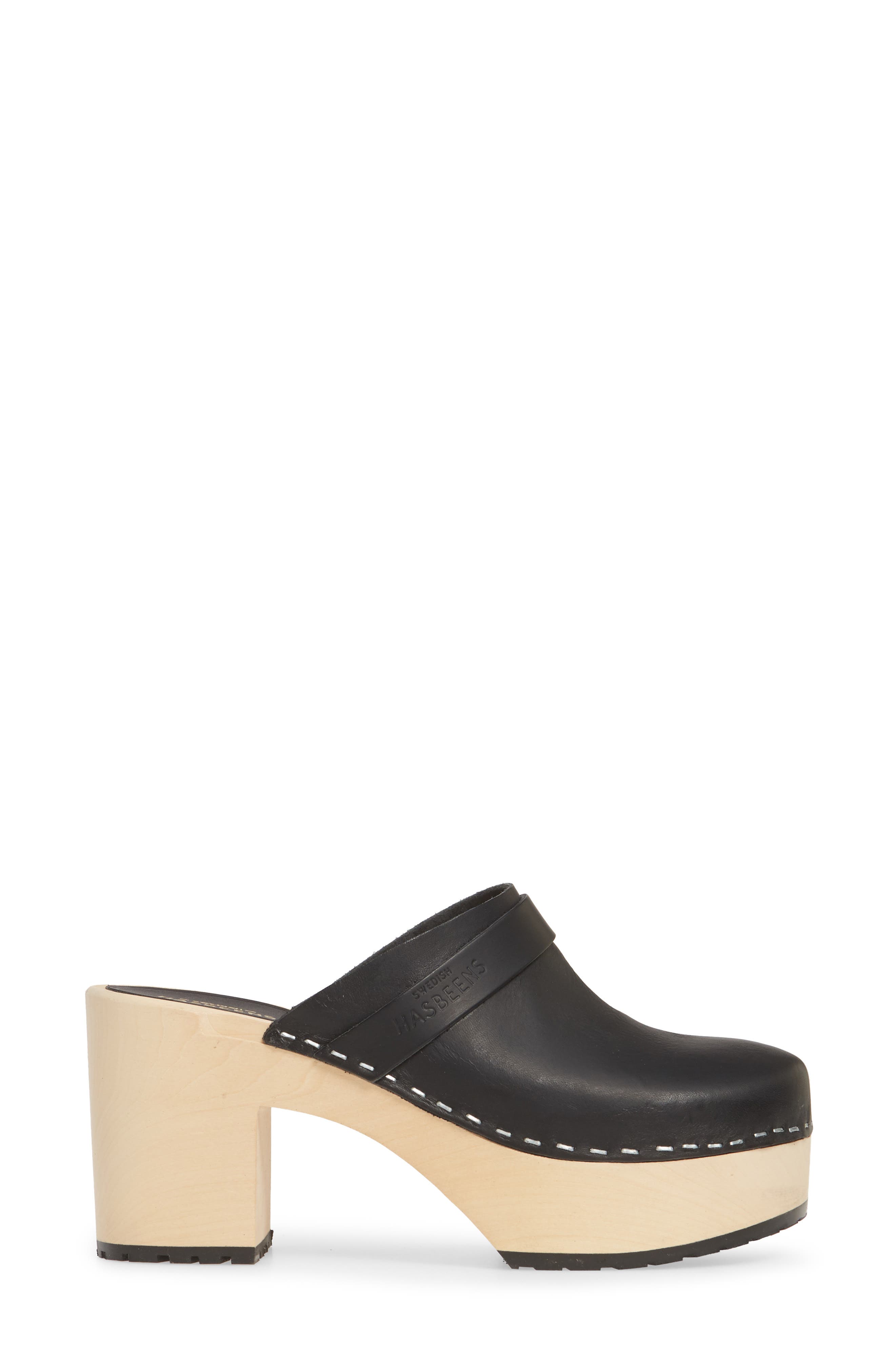 Swedish Hasbeens Louise Clog, Alternate, color, 