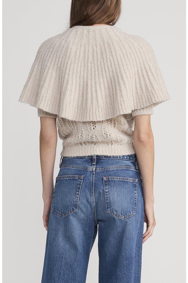 The Cape Merino Wool Blend Cardigan, Alternate, color, FAWN