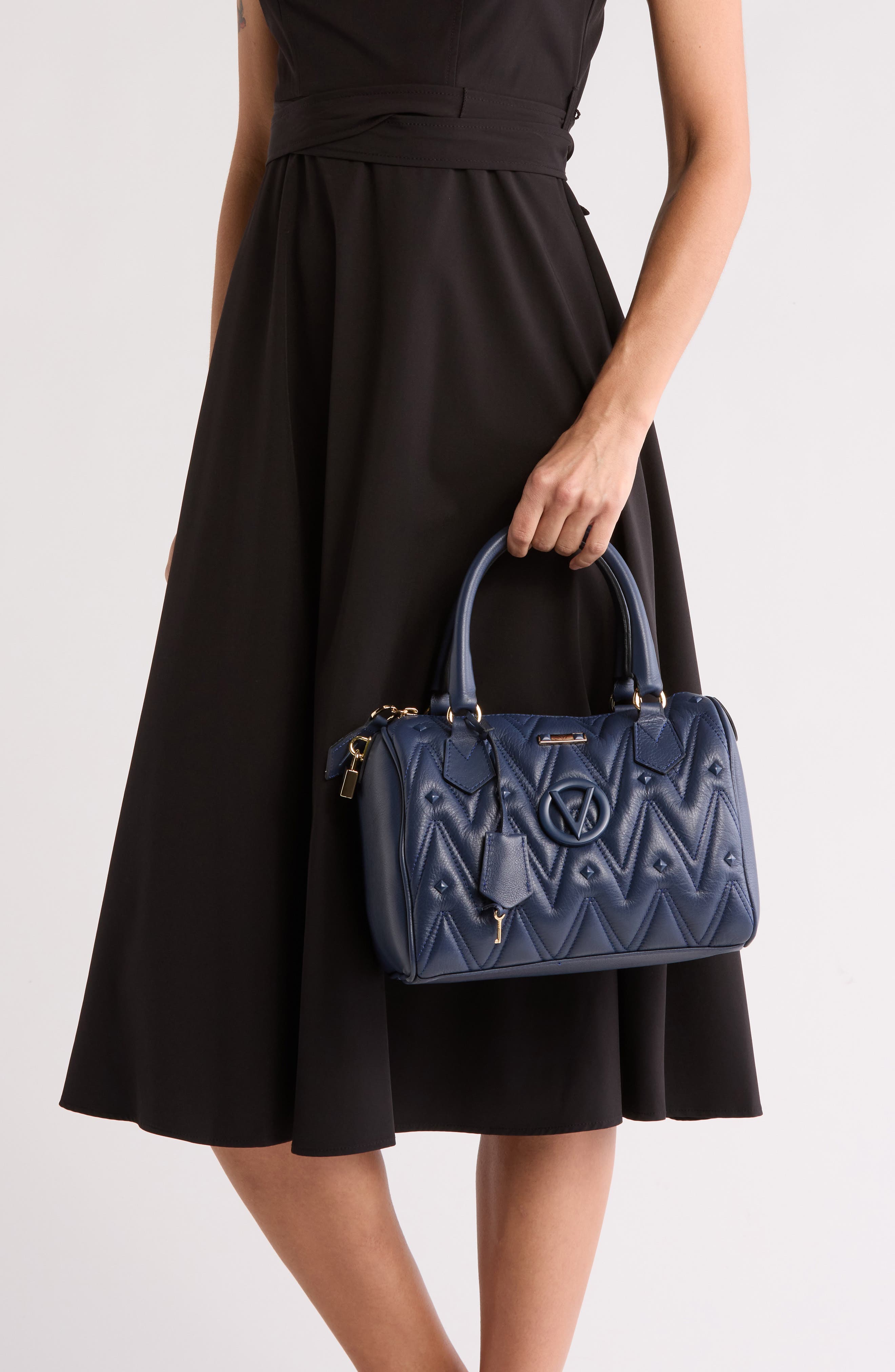 VALENTINO BY MARIO VALENTINO Maggie Diamond Top Handle Bag, Alternate, color, 