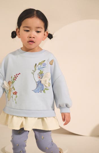 Kids' Fairy Graphic Sweatshirt & Flare Leggings Set