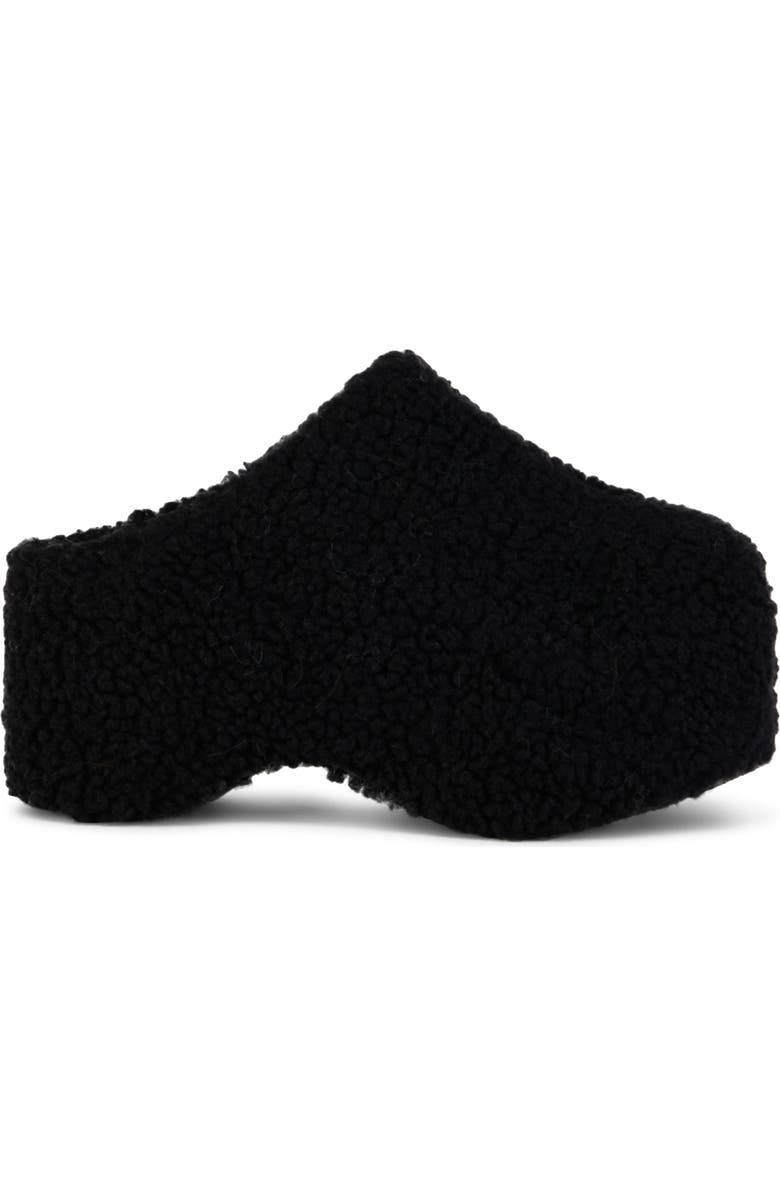 AZALEA WANG Dolorita Faux Shearling Clog, Alternate, color,