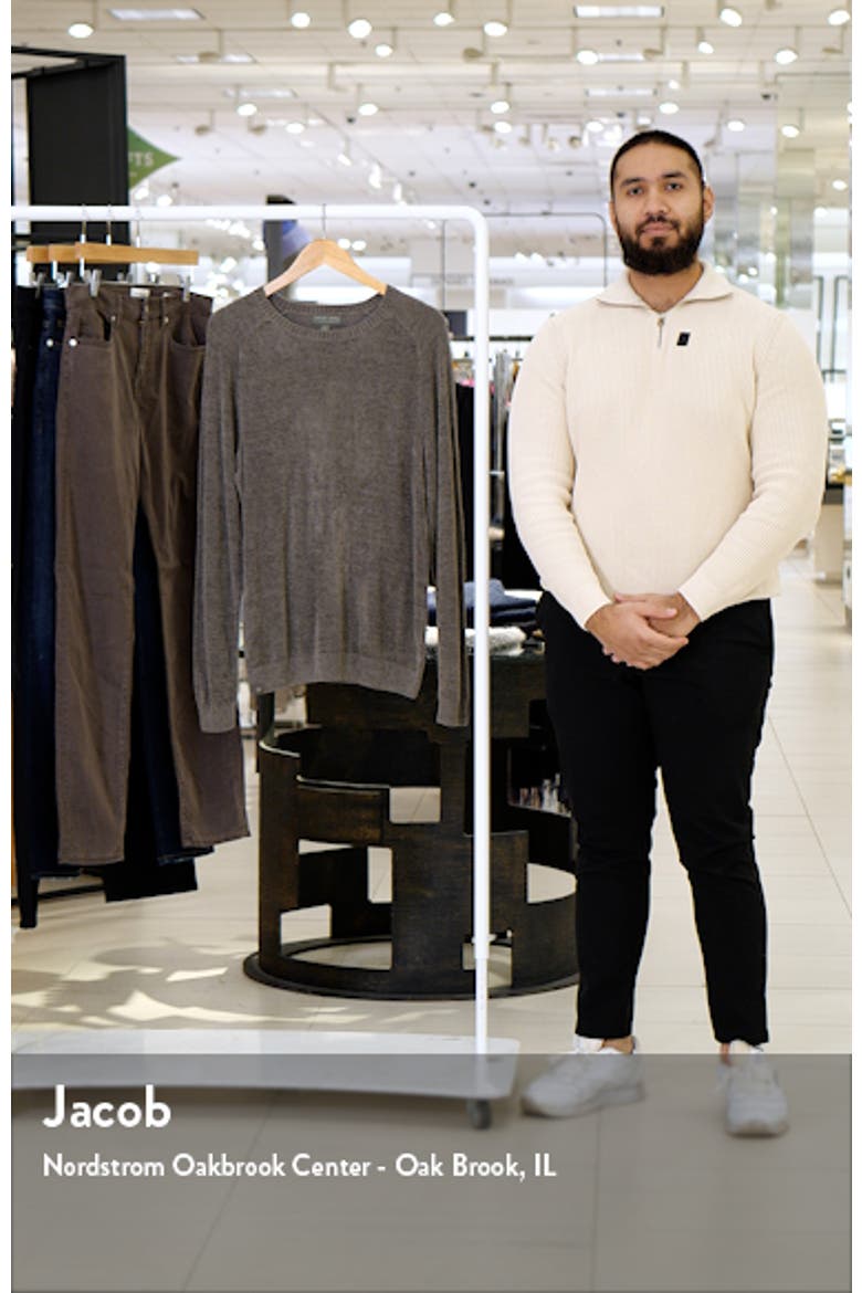 CozyChic™ Lite Raglan Pointelle Sweatshirt video