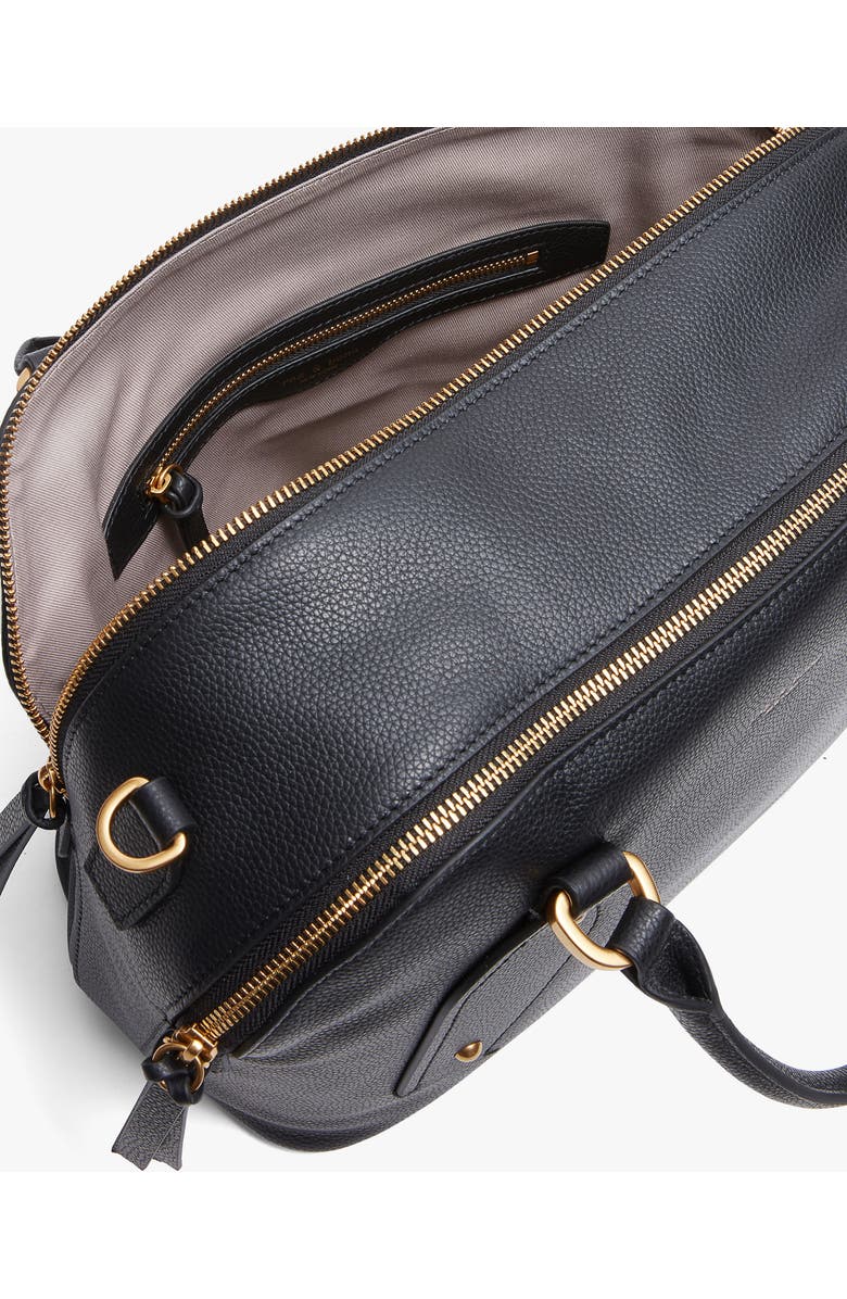 rag & bone Gramercy Medium Satchel Bag, Alternate, color, Black