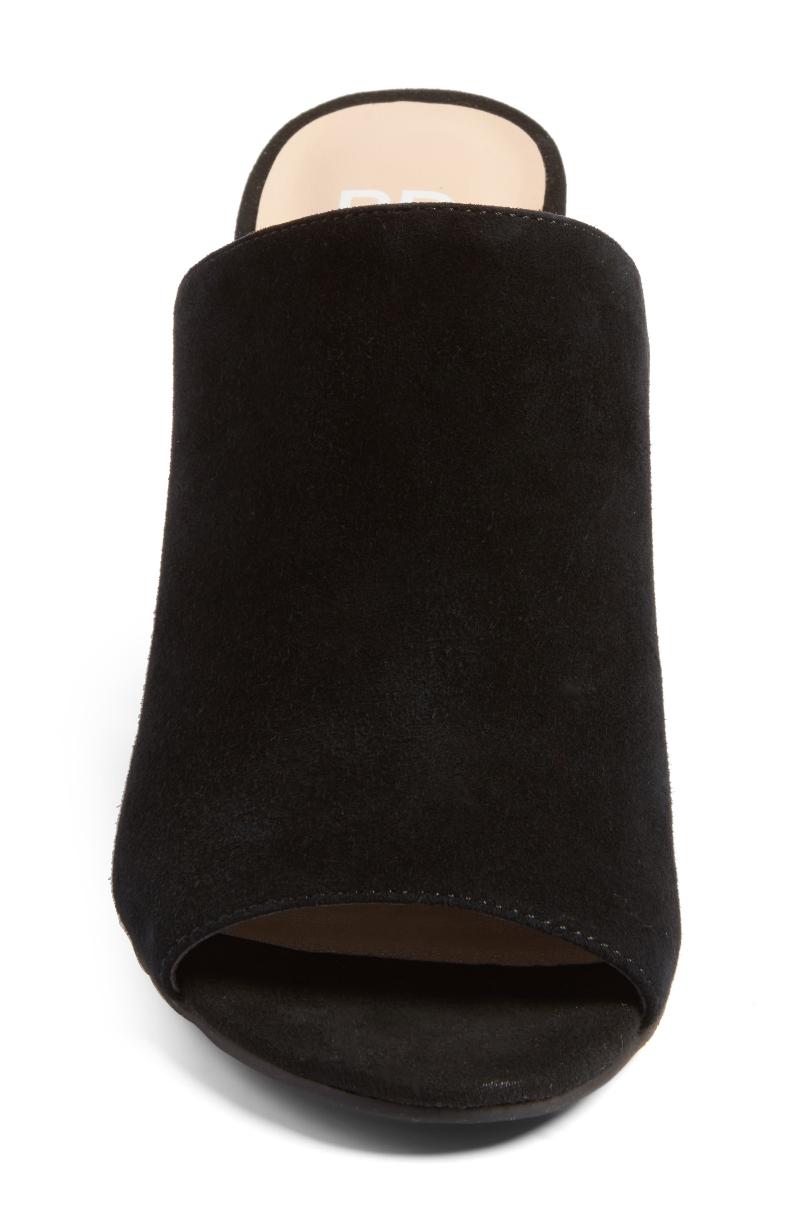 Tale 2 Mule, Alternate, color, BLACK SUEDE