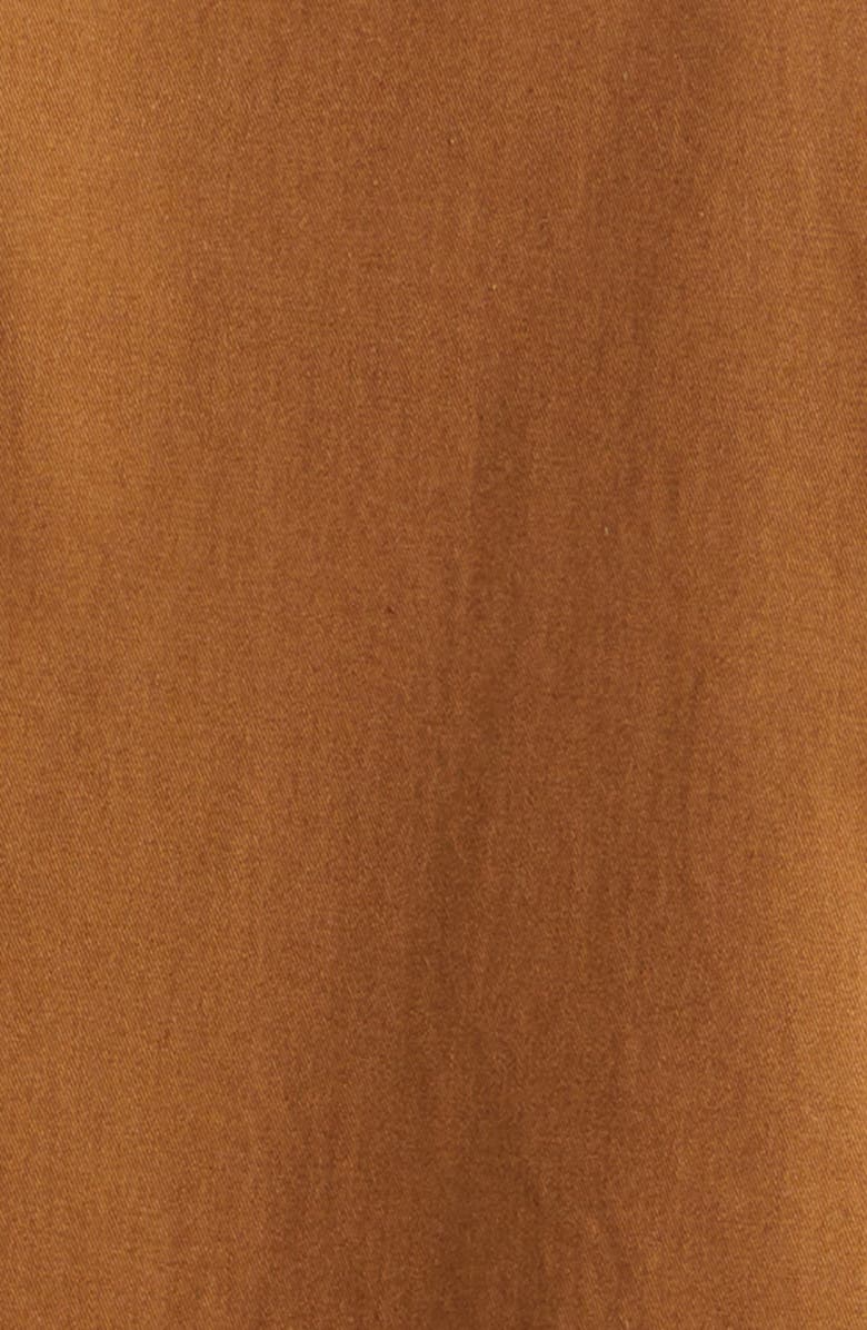 NOUR HAMMOUR François Stretch Cotton Canvas Bomber Jacket, Alternate, color, Camel