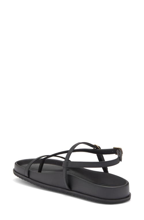 Linea Paolo Leanne Slingback Platform Sandal In Black
