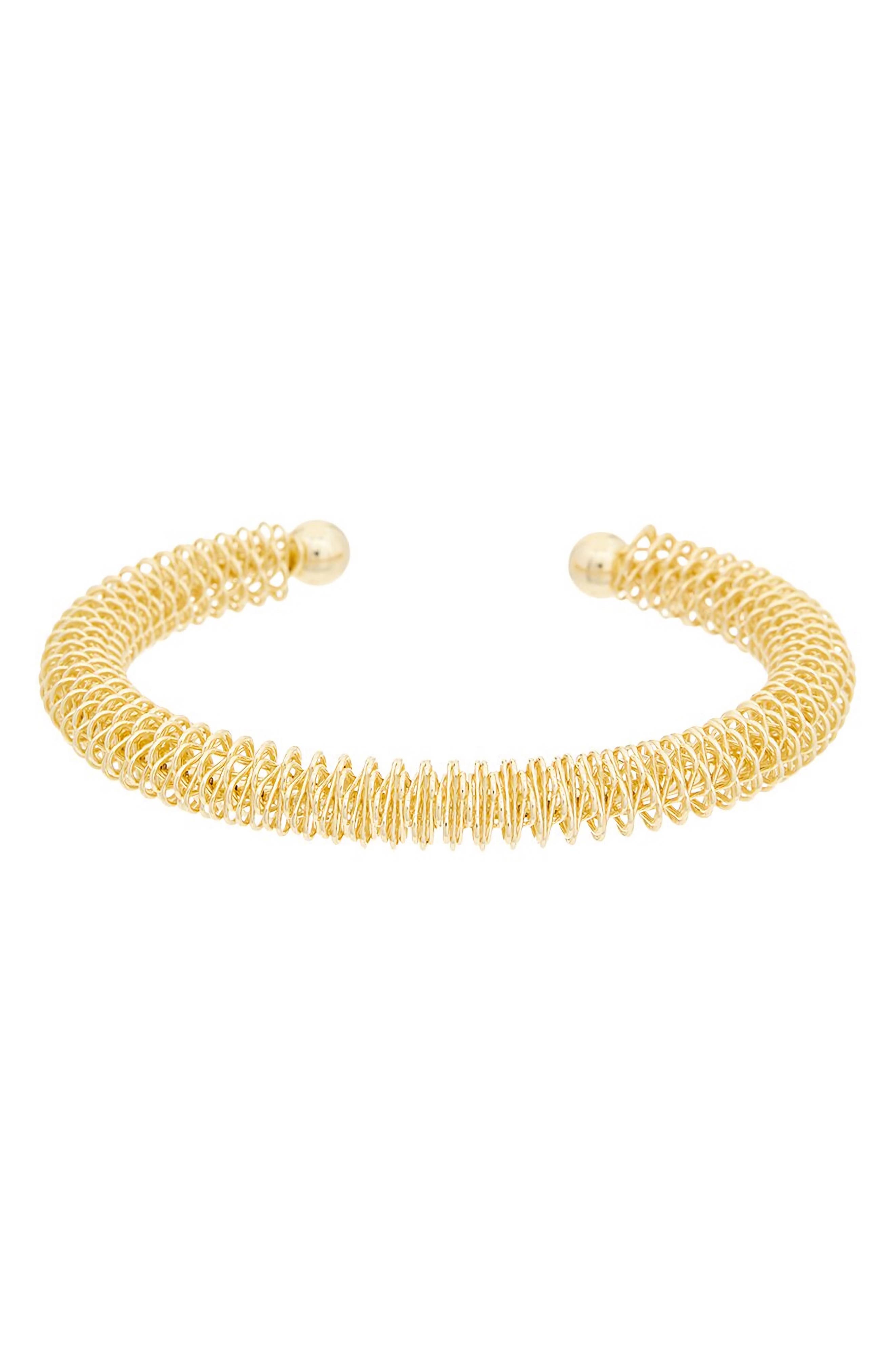 Textured Cuff Bracelet