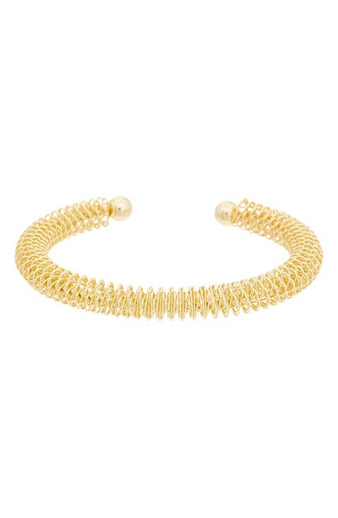 Textured Cuff Bracelet