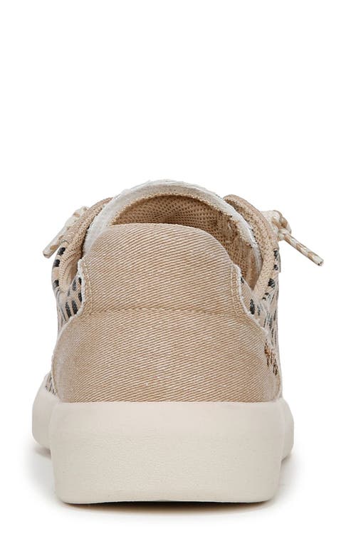 Blowfish Malibu Boardwalk Low Top Sneaker In Pixie Cheetah Fabric