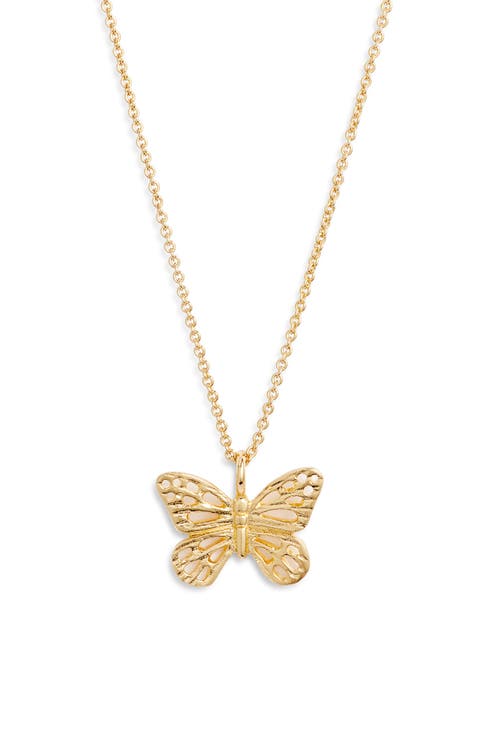 Taylor Butterfly Pendant Necklace