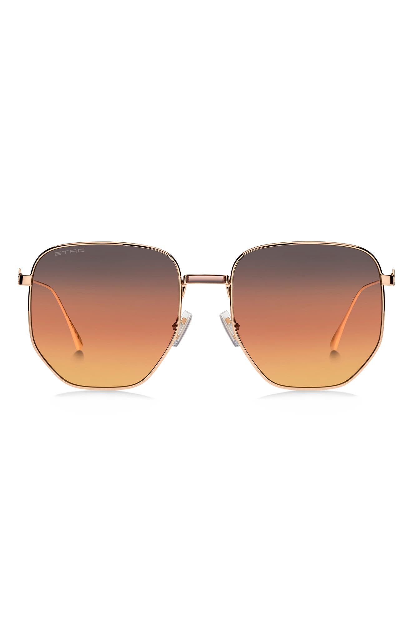 Etro 60mm Geometric Sunglasses
