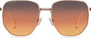 Etro 60mm Geometric Sunglasses