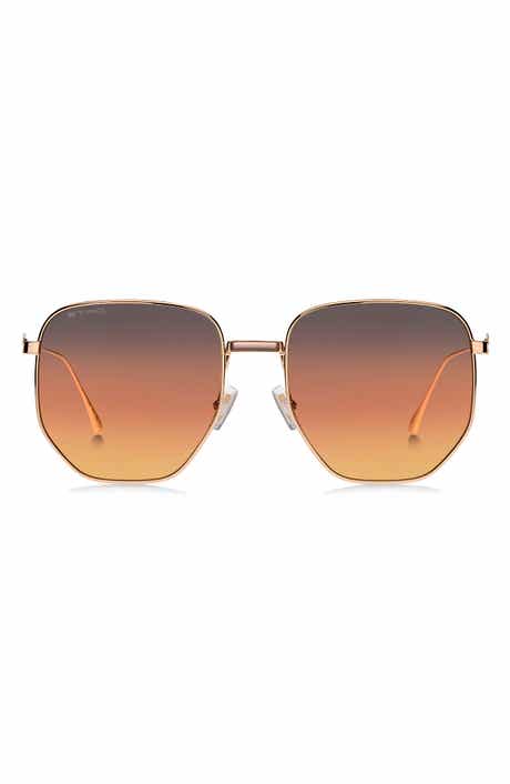 Etro 60mm Geometric Sunglasses