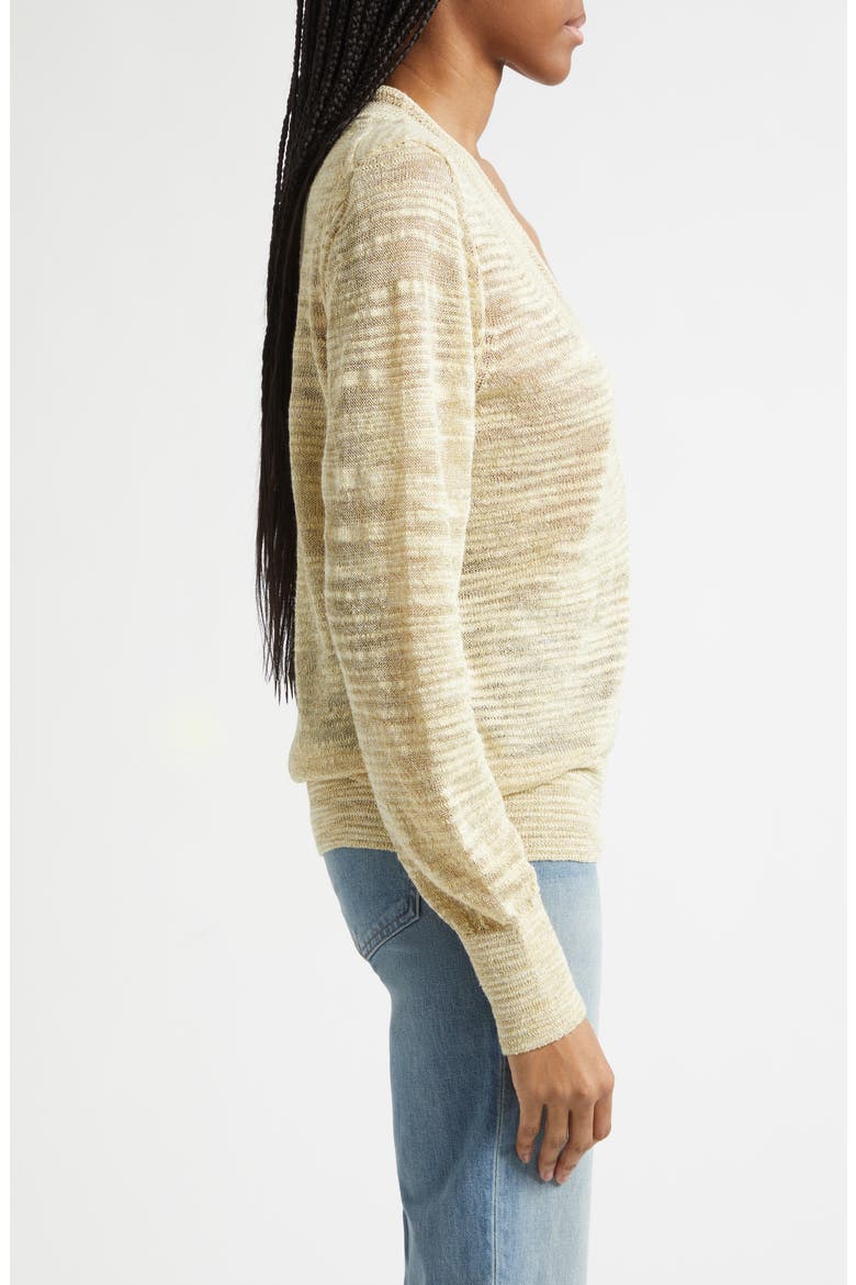 Coleta Metallic Sweater, Alternate, color, LIGHT PISTACHIO