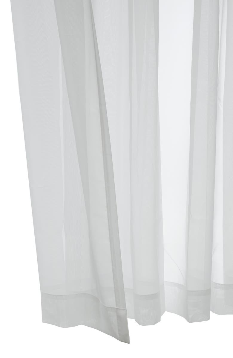 Outdoor Decor by Commonwealth Single Indoor Curtain Panel, Alternate, color, White