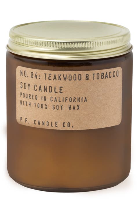 Teakwood & Tobacco Candle