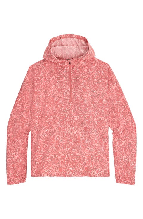 Salathe Sun Print Recycled Polyester Hoodie