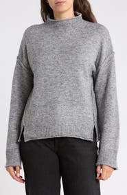 MAX STUDIO Tweedy Turtleneck Sweater