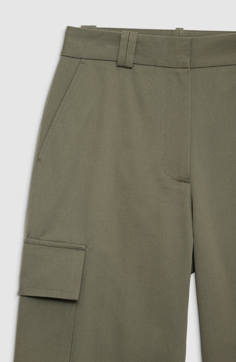ANINE BING Dayton Cargo Pant, Alternate, color, Olive