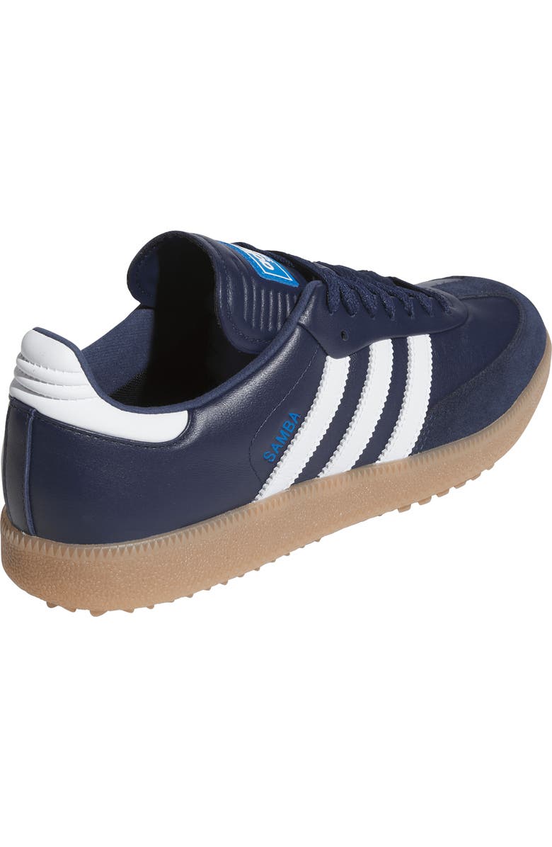 adidas Samba Golf Shoes, Alternate, color, Indigo/ White